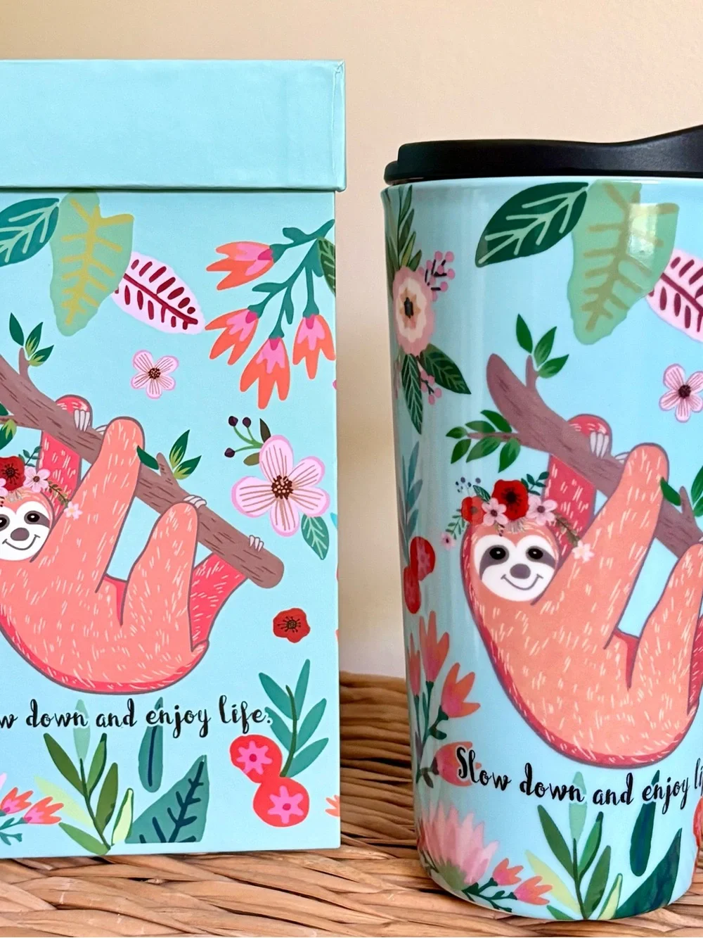 Sloth Travel Tumbler - New in Box